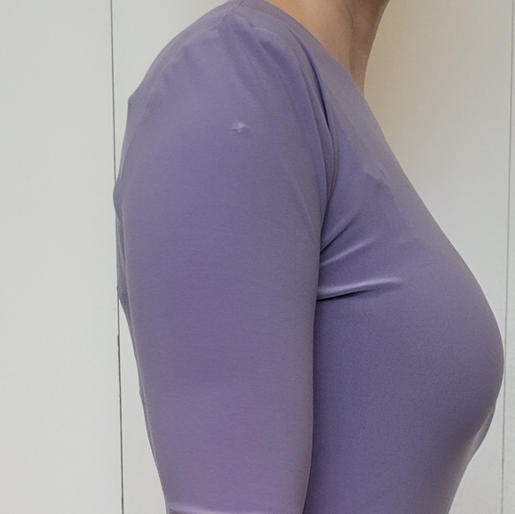 Norma Kamali - Drape Long Sleeve Mini Dress, size XXS - Picture 5 of 10